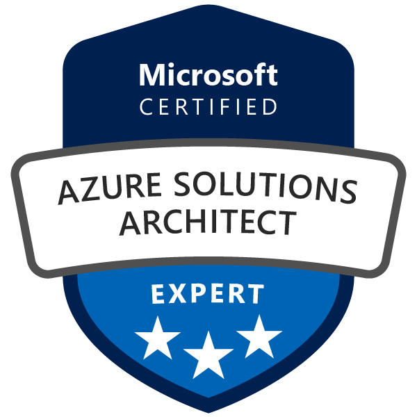AZ-305 Azure Solutions Architect Badge