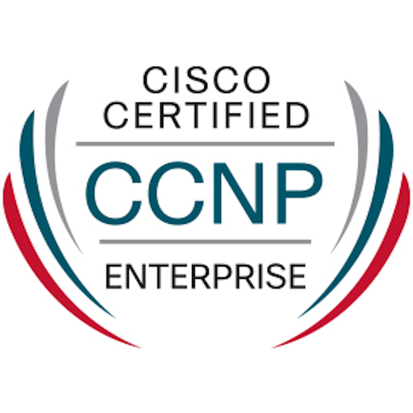 Cisco CCNP Enterprise 350-401 badge